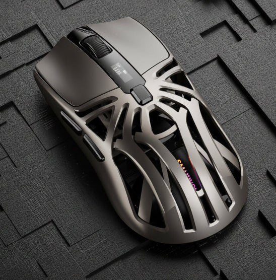 Souris bluetooth ergonomique sans fil gris