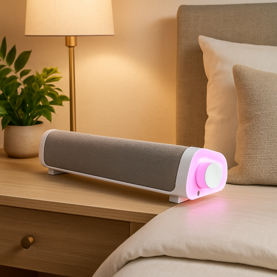 barre de son blanc 4d puissant pratique