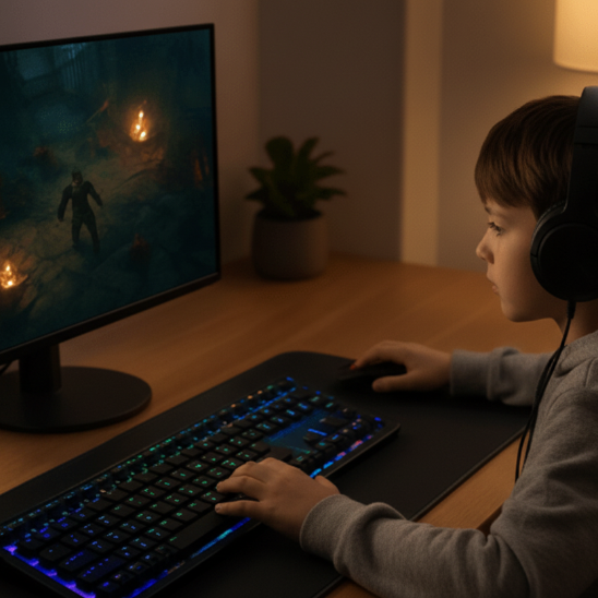 clavier sans fil avec ecran chien