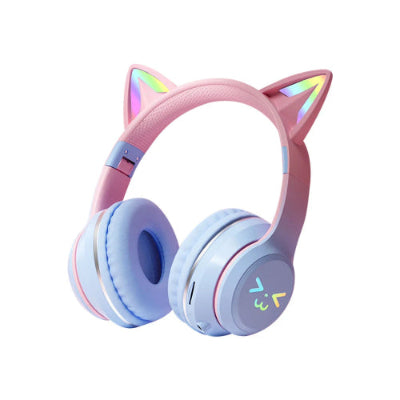 Casque audio enfant bleu