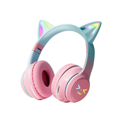 Casque audio enfant rose