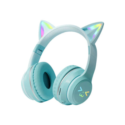 Casque audio enfant vert