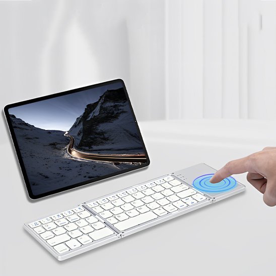 Clavier ergonomique WorkComfort clavier aluminium brosse finition premium