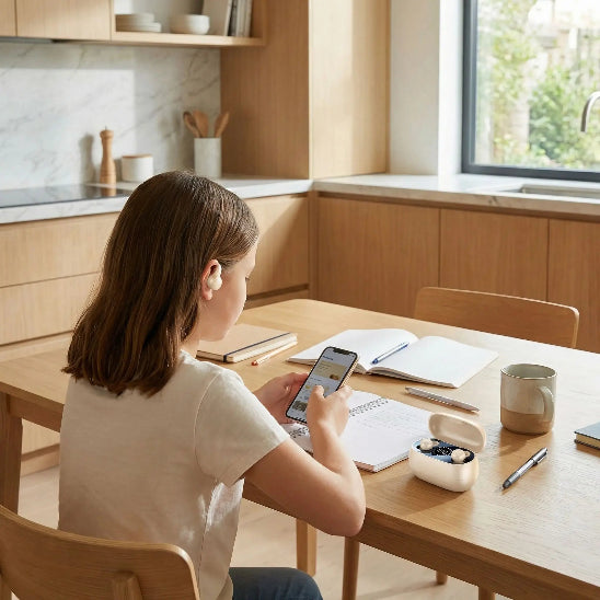 Ecouteur bluetooth | Conduction Osseuse travaux ecole