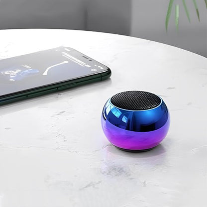 Haut parleur bluetooth sans fil bleu rouge premium immersive