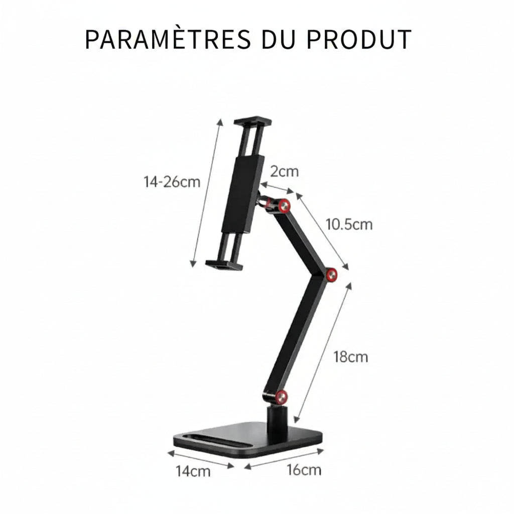 Support pour tablette | Ajustable Mains Libres