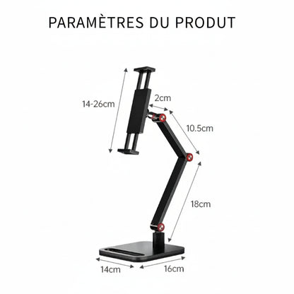 Support pour tablette | Ajustable Mains Libres