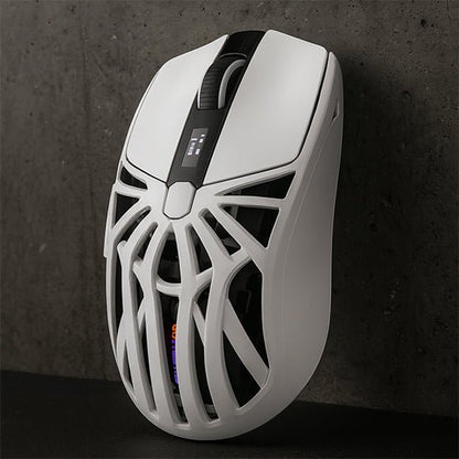 Souris bluetooth ergonomique sans fil blanc