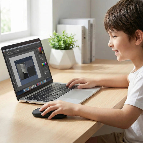 Souris bluetooth format compact leger