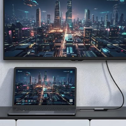 adaptateur hdmi universel haute qualite du portable a ecran television