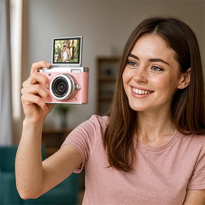 Appareil photo compact resolution 4k qualite image professionnelle