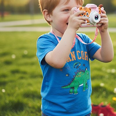 Appareil photo enfant ergonomie enfantine