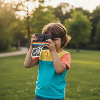 Appareil photo enfant impression instantanee