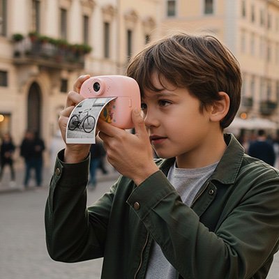 Appareil photo enfant photo thermique integree resultats immediats