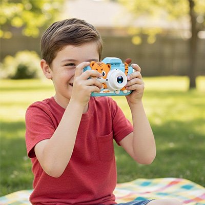 Appareil photo enfant resistance adaptee jeu