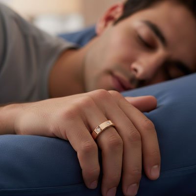 Bague connectée design discret