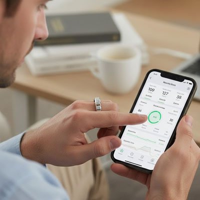 Bague connectée suivi activite