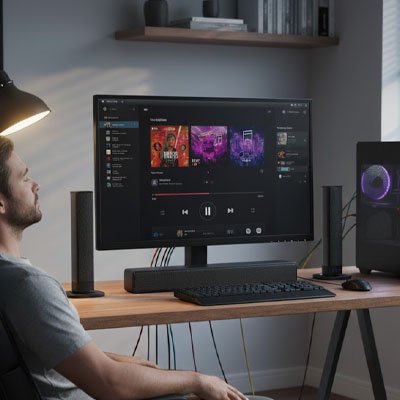 Barre de son PC | AudioImmerse - Mon Bureautique