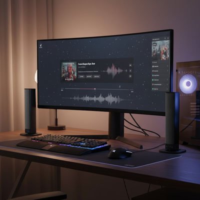 Barre de son PC | AudioImmerse - Mon Bureautique