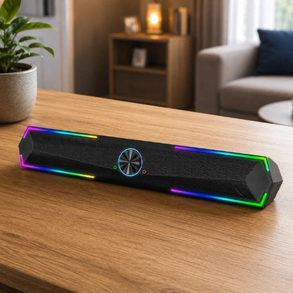 barre de son pc lumison salon plante bureau