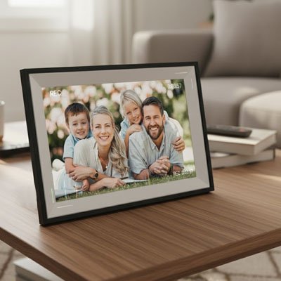 Cadre photo numérique restitution fidèle des couleurs 