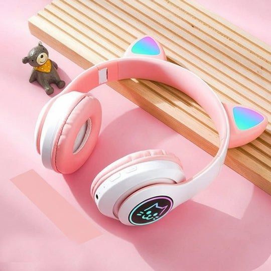 Casque audio enfant led multicolore