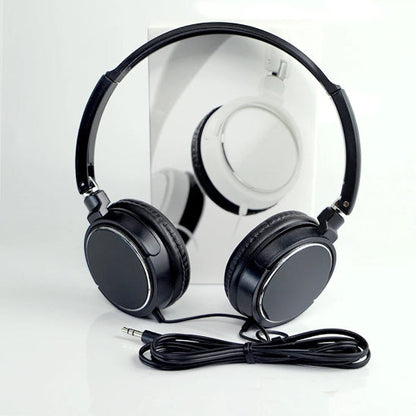casque audio filaire noir