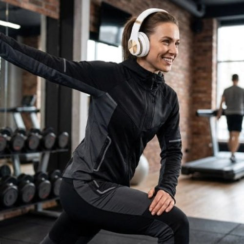 casque audio sans fil immersif 30h femme entrainement sport