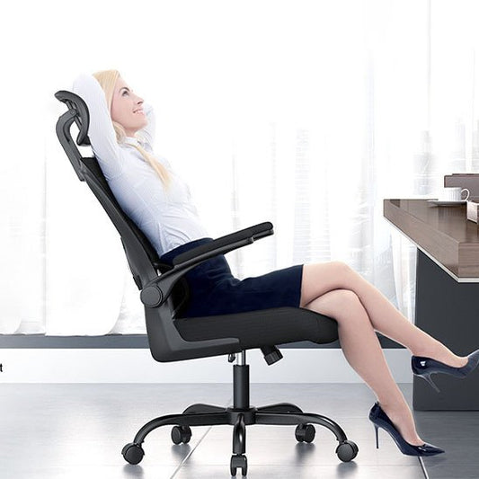 chaise ergonomique bureau support lombaire relaxant musculaire