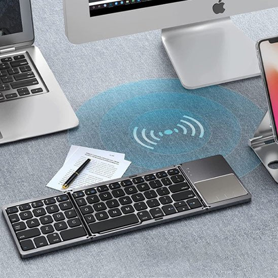 Clavier bluetooth | Ultra - fin Multi - appareils - Mon Bureautique