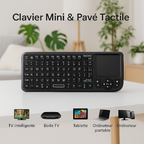 Clavier sans fil | RGB LumiFlex - Mon Bureautique