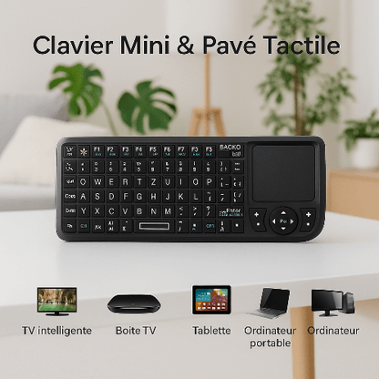 Clavier sans fil | RGB LumiFlex - Mon Bureautique