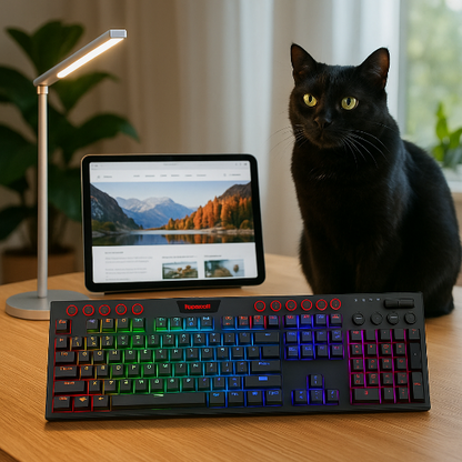 clavier sans fil touche mecanique