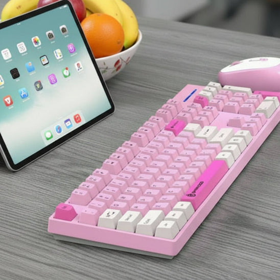clavier et souris sans fil ensemble combine Shipadoo Ergonomique