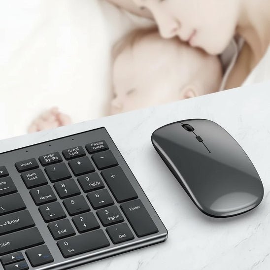 clavier et souris sans fil ergobluetooth bebe maman dodo