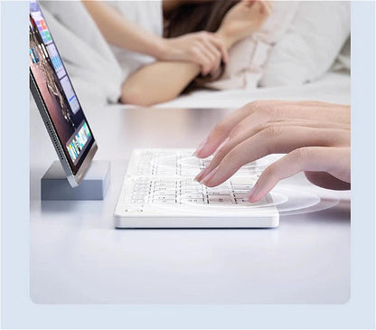 clavier pliable bluetooth ergonomique ultramobile