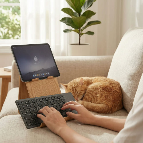 clavier pliable bluetooth solution nomade pour appareil