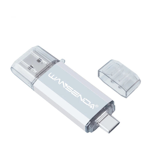 cle usb dualconnect argent