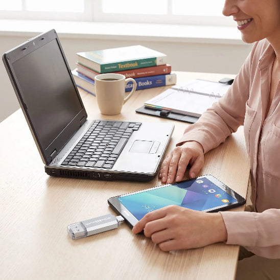 cle usb dualconnect femme telecharge sur cellulaire