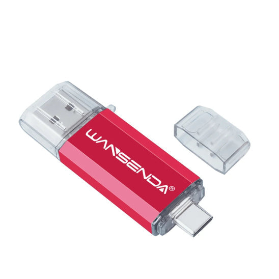 cle usb dualconnect rouge