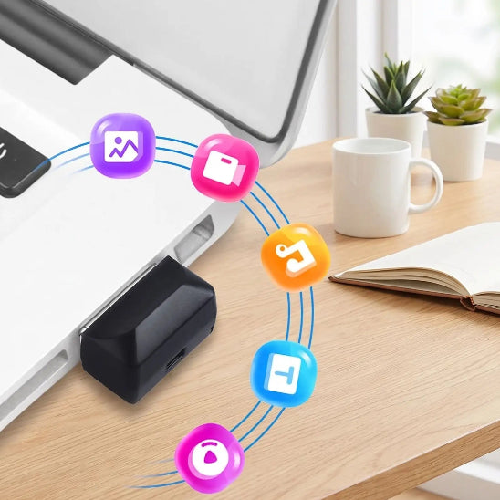cle usb etanche128 bureau plante cafe