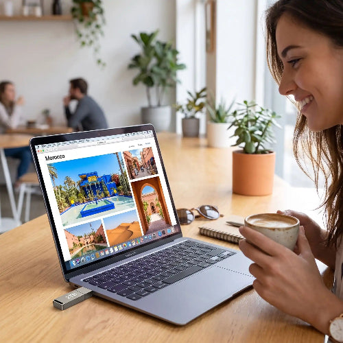 cle usb haute vitesse 4to femme resto cafe