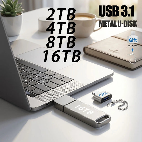 cle usb haute vitesse 4to metal disk agenda 