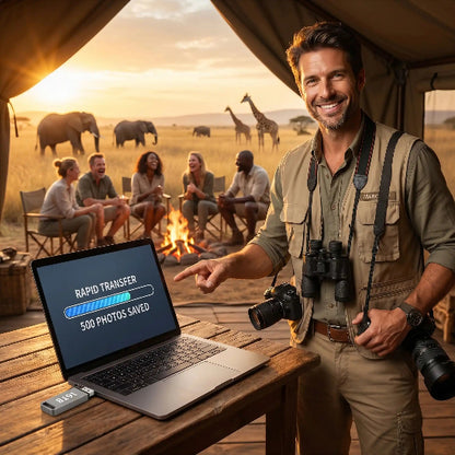 cle usb haute vitesse 4to photographe animaux