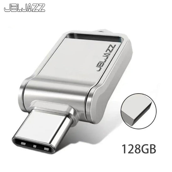 cle usb haute vitesse type-c 512 go argent 128 gb