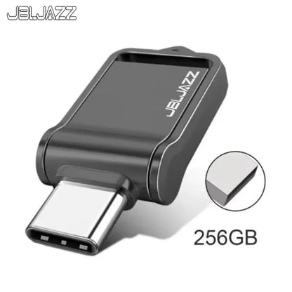 cle usb haute vitesse type-c 512 go noir 256 gb