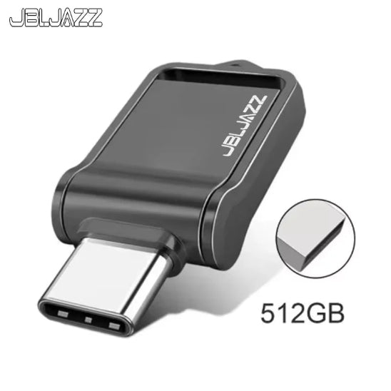 cle usb haute vitesse type-c 512 go noir 512 gb