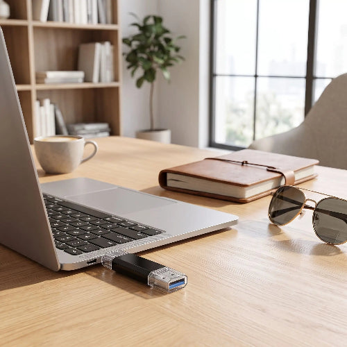 cle usb type-c 512 go otg universelle haute vitesse bureau lunette agenda