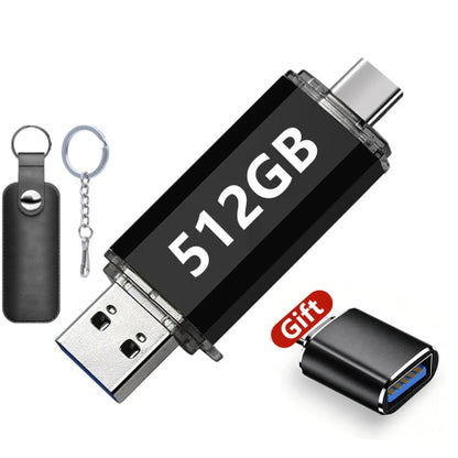 cle usb type-c 512 go otg universelle haute vitesse cadeau