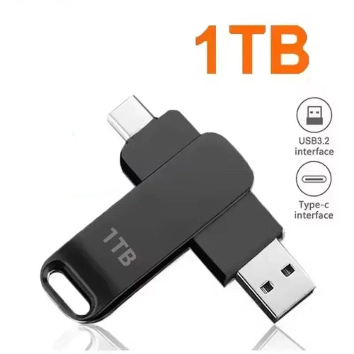 cle usb ultra-rapide type-c 3.2 1tb noir